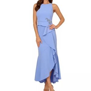 NWT Adrianna Papell blue dress size 8
